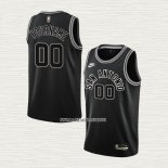 Camiseta San Antonio Spurs Personalizada Classic 2022-23 Negro