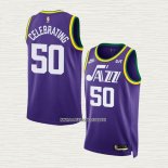 Celebrating NO 50 Camiseta Utah Jazz Classic 2023-24 Violeta