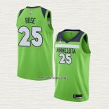 Derrick Rose NO 25 Camiseta Minnesota Timberwolves Statement 2020-21 Verde