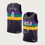 Devonte Graham NO 4 Camiseta New Orleans Pelicans Ciudad 2022-23 Violeta