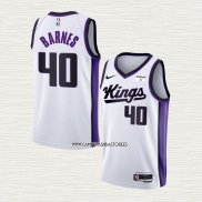 Harrison Barnes NO 40 Camiseta Sacramento Kings Association 2023-24 Blanco