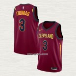 Isaiah Thomas NO 3 Camiseta Cleveland Cavaliers Icon Rojo