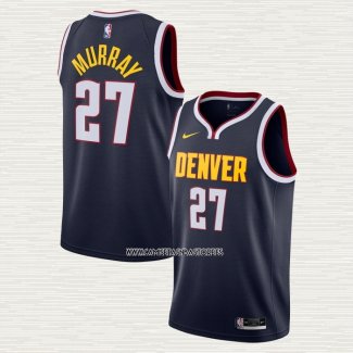 Jamal Murray NO 27 Camiseta Denver Nuggets Icon 2020-21 Azul