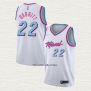 Jimmy Butler NO 22 Camiseta Miami Heat Ciudad 2019 Blanco