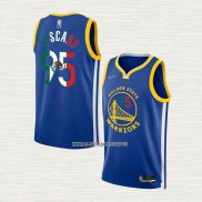 Juan Toscano-Anderson NO 95 Camiseta Golden State Warriors Icon Royal Special Mexico Edition Azul