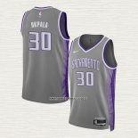 KZ Okpala NO 30 Camiseta Sacramento Kings Ciudad 2022-23 Gris