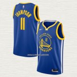 Klay Thompson NO 11 Camiseta Golden State Warriors Icon 2020-21 Azul