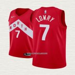 Kyle Lowry NO 7 Camiseta Nino Toronto Raptors Earned 2018-19 Rojo
