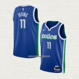 Kyrie Irving NO 11 Camiseta Dallas Mavericks Ciudad 2022-23 Azul