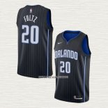 Markelle Fultz NO 20 Camiseta Orlando Magic Icon 2020-21 Negro