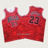 Michael Jordan NO 23 Camiseta Chicago Bulls Mitchell & Ness Rojo2