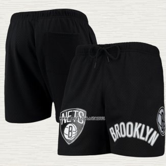 Pantalone Brooklyn Nets Pro Standard Mesh Capsule Negro