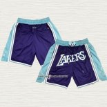 Pantalone Los Angeles Lakers Ciudad Just Don 2021-22 Violeta