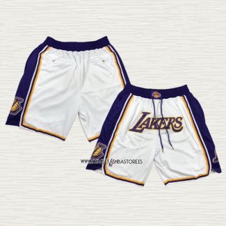 Pantalone Los Angeles Lakers Just Don Blanco