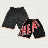 Pantalone Miami Heat Mitchell & Ness Big Face Negro