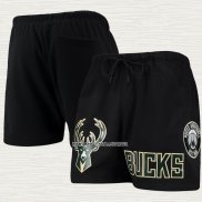 Pantalone Milwaukee Bucks Pro Standard Mesh Capsule Negro