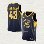 Pascal Siakam NO 43 Camiseta Indiana Pacers Icon Azul