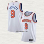 RJ Barrett NO 9 Camiseta New York Knicks Association 2019-20 Blanco