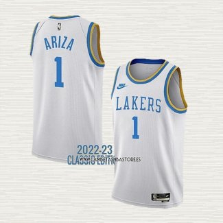 Trevor Ariza NO 1 Camiseta Los Angeles Lakers Classic 2022-23 Blanco