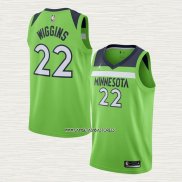 Andrew Wiggins NO 22 Camiseta Minnesota Timberwolves Statement 2020-21 Verde