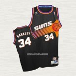 Charles Barkley NO 34 Camiseta Phoenix Suns Retro Negro