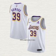 Dwight Howard NO 39 Camiseta Los Angeles Lakers Association 2021-22 Blanco