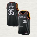 Isaac Okoro NO 35 Camiseta Cleveland Cavaliers Ciudad 2020-21 Negro