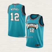 Ja Morant NO 12 Camiseta Nino Memphis Grizzlies Classic Retro Verde