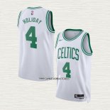 Jrue Holiday NO 4 Camiseta Boston Celtics Association 2022-23 Blanco