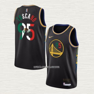 Juan Toscano-Anderson NO 95 Camiseta Golden State Warriors Slam Dunk Special Mexico Edition 2022 Negro