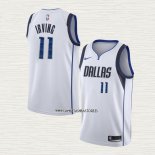 Kyrie Irving NO 11 Camiseta Dallas Mavericks Association 2022-23 Blanco