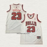 Michael Jordan NO 23 Camiseta Chicago Bulls Retro Blanco