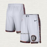 Pantalone Brooklyn Nets Ciudad Edition Blanco