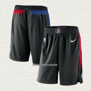 Pantalone Los Angeles Clippers Statement 2018 Negro