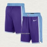 Pantalone Los Angeles Lakers Ciudad 2021-22 Violeta