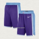 Pantalone Los Angeles Lakers Ciudad 2021-22 Violeta