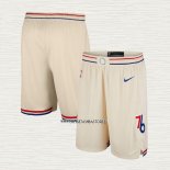 Pantalone Philadelphia 76ers Ciudad 2017-18 Amarillo