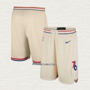 Pantalone Philadelphia 76ers Ciudad 2017-18 Amarillo