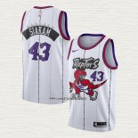 Pascal Siakam NO 43 Camiseta Toronto Raptors Classic Edition Blanco