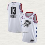 Paul George NO 13 Camiseta Oklahoma City Thunder All Star 2019 Blanco