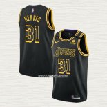 Austin Reaves NO 31 Camiseta Los Angeles Lakers Mamba 2021-22 Negro
