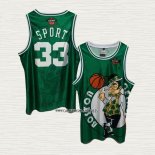 Camiseta Boston Celtics Mitchell & Ness Big Face Verde