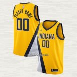 Camiseta Indiana Pacers Personalizada Statement Amarillo