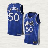 Cole Anthony NO 50 Camiseta Orlando Magic Classic 2023-24 Azul