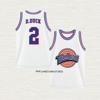 Daffy Duck NO 2 Camiseta Nino Tune Squad Blanco
