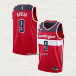 Deni Avdija NO 9 Camiseta Washington Wizards Icon 2020-21 Rojo