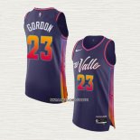 Eric Gordon NO 23 Camiseta Phoenix Suns Ciudad Autentico 2023-24 Violeta