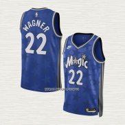 Franz Wagner NO 22 Camiseta Orlando Magic Classic 2023-24 Azul