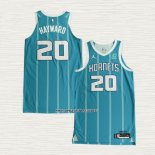 Gordon Hayward NO 20 Camiseta Charlotte Hornets Icon Autentico 2020-21 Verde