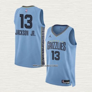 Jaren Jackson JR. NO 13 Camiseta Memphis Grizzlies Statement 2022-23 Azul